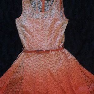 Orange dress